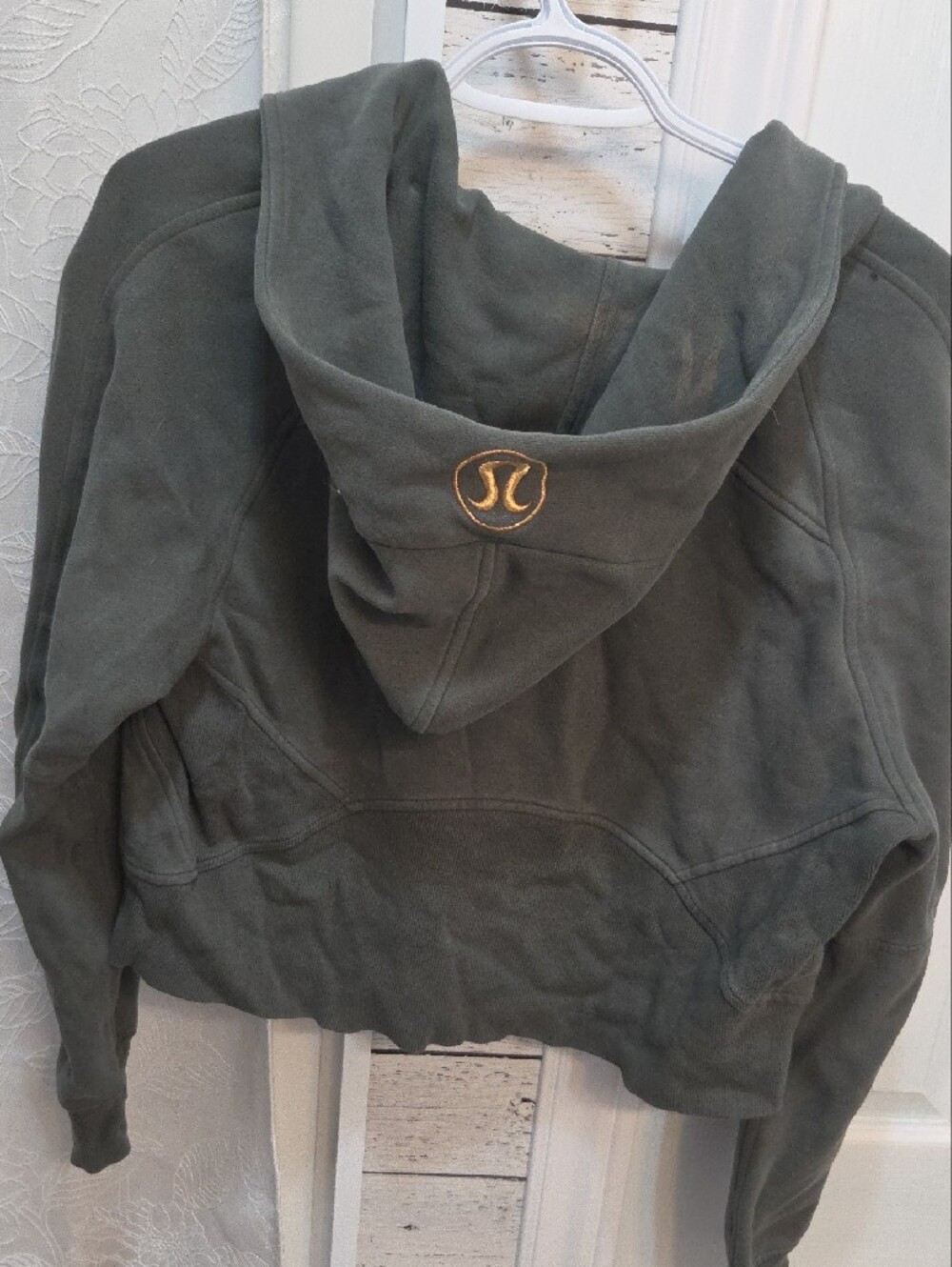 Lululemon Half Zip Cropped Scuba Hoodie - Picture 3 of 4